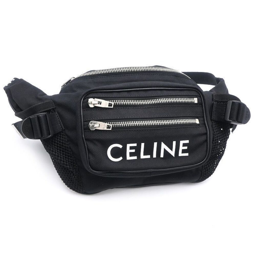 Celine Trekking Belt Bag Body Waist Pouch Black